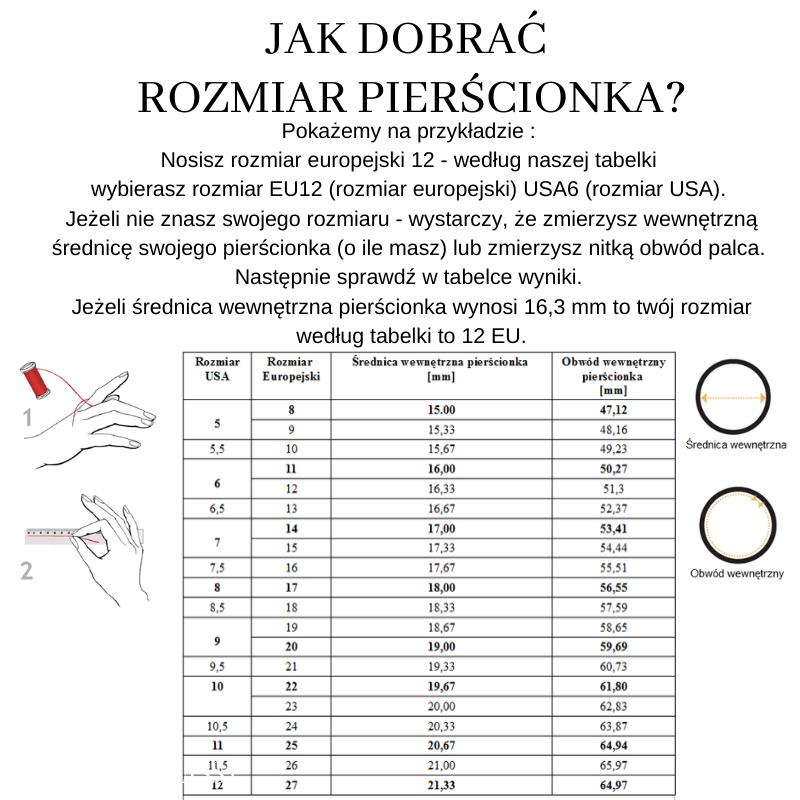 Dopasowanie pierścionka do palca