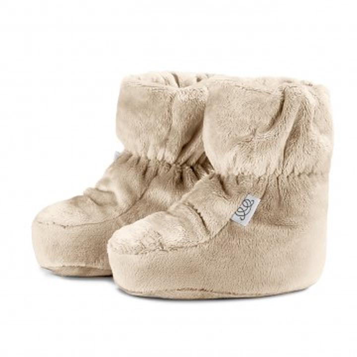 Szycie bucików z minky