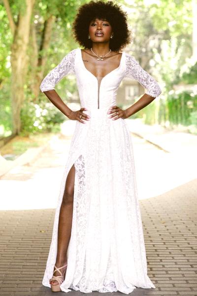 Suknia ślubna dla gruszki