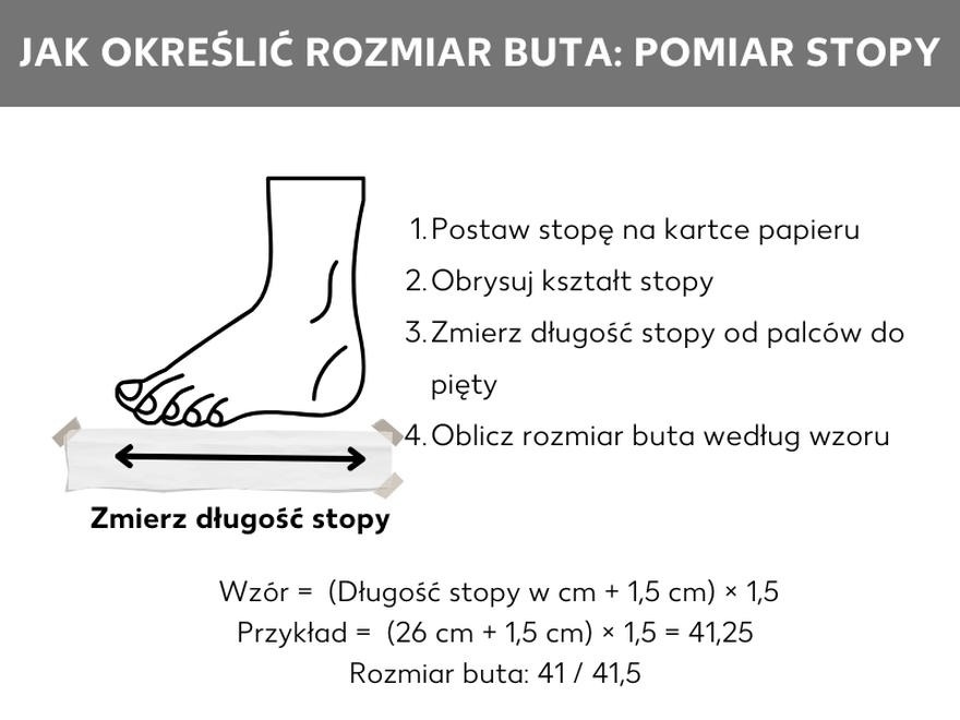 Rozmiar buta 29 – jaka długość wkładki? Tabela rozmiarów dziecięcych
