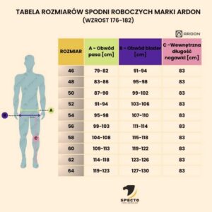 90 cm w pasie – jaki rozmiar spodni? Tabela damska i męska