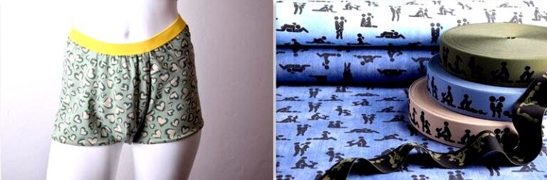 Jak uszyć męskie bokserki? Prosty wykrój i szycie krok po kroku